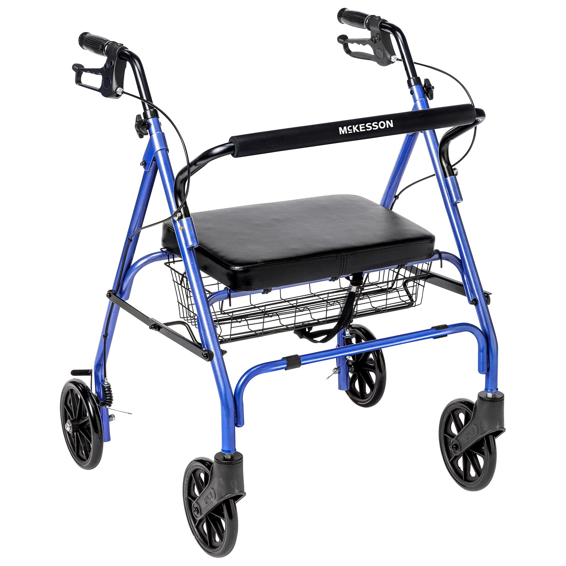 McKesson 4 Wheel Rollator, Bariatric thumbnail 2