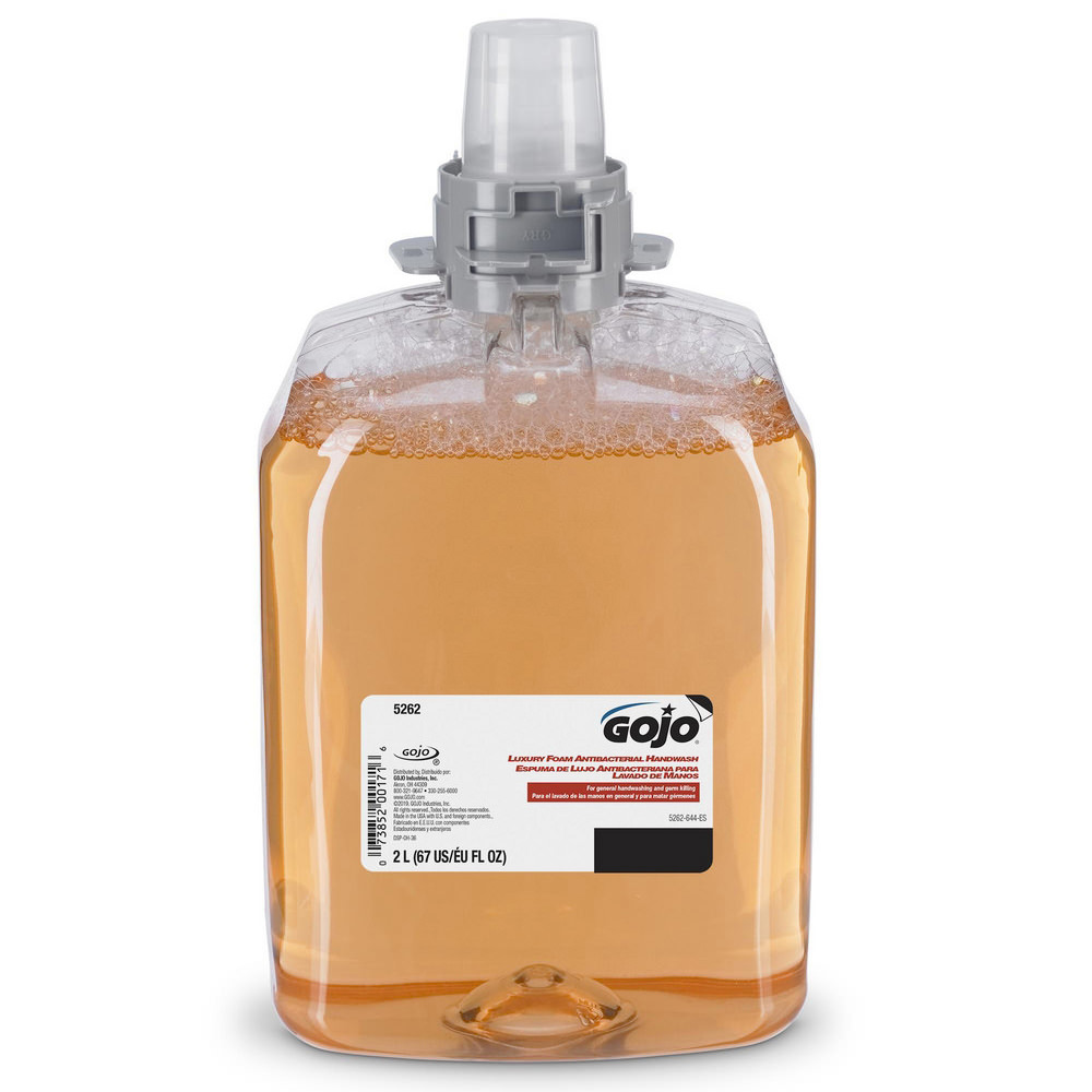 GOJO Luxury Foaming Antibacterial Soap, 2,000 mL - Case of 2 - Main image