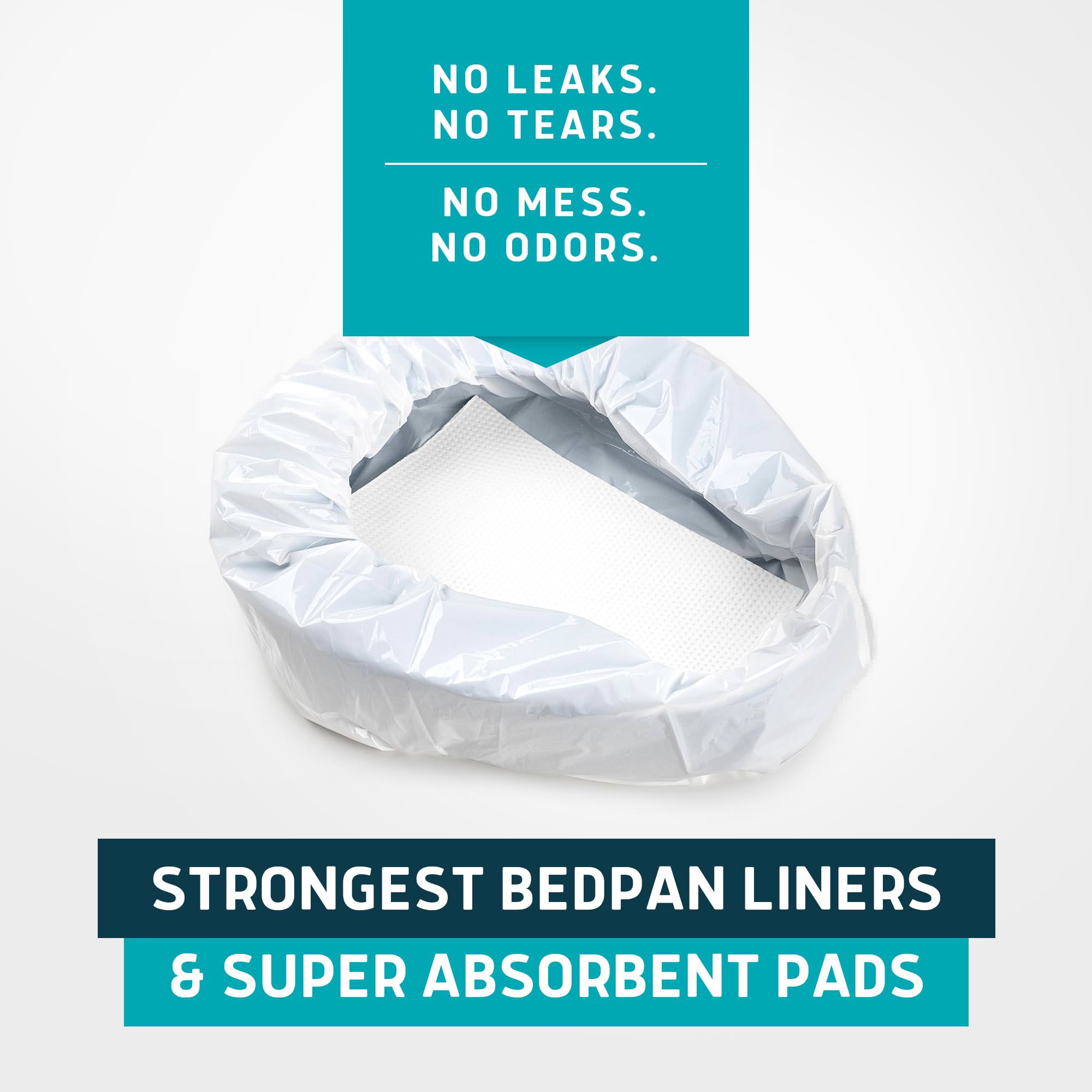 Lunderg Bedpan Liners with Super Absorbent Pads thumbnail 8