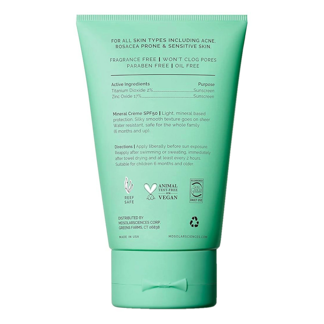 MDSolarSciences Mineral KidCreme Sunscreen SPF 50, 3.4 oz thumbnail 2