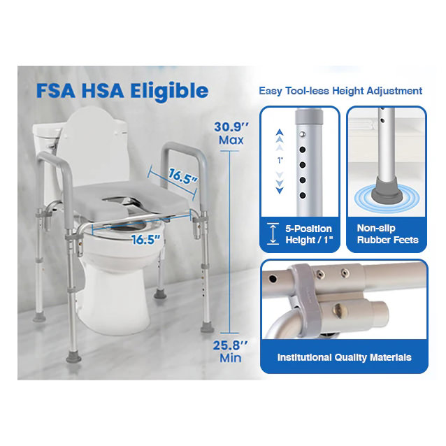 Platinum Health Ultimate Raised Toilet Seat thumbnail 5