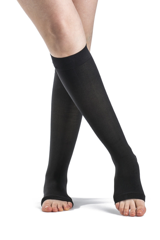 Sigvaris Soft Opaque Calf Compression Socks, 30-40mmHg thumbnail 1