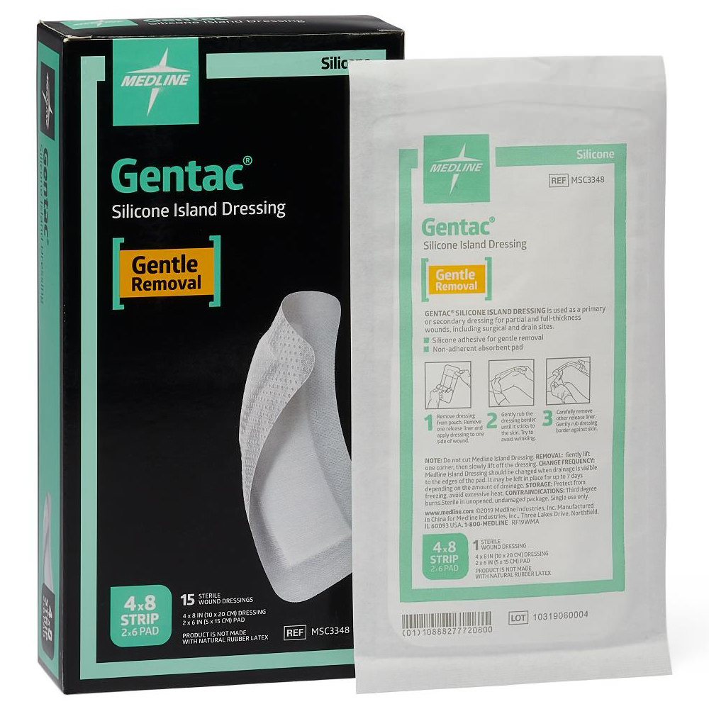Gentac Silicone Adhesive Island Wound Dressing thumbnail 3