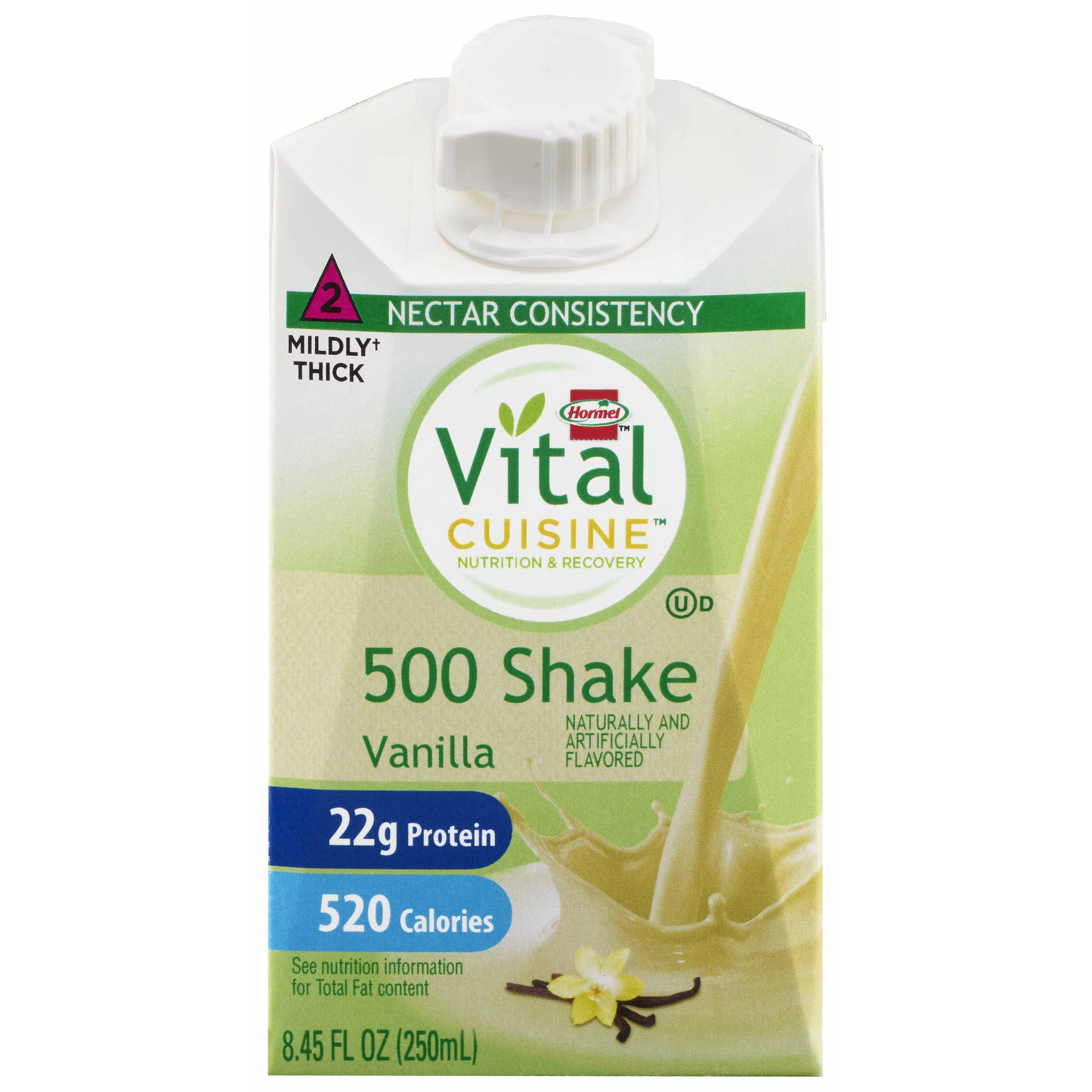 Vital Cuisine 500 Shake, Vanilla, 8.45 oz | Ready-to-Use Oral