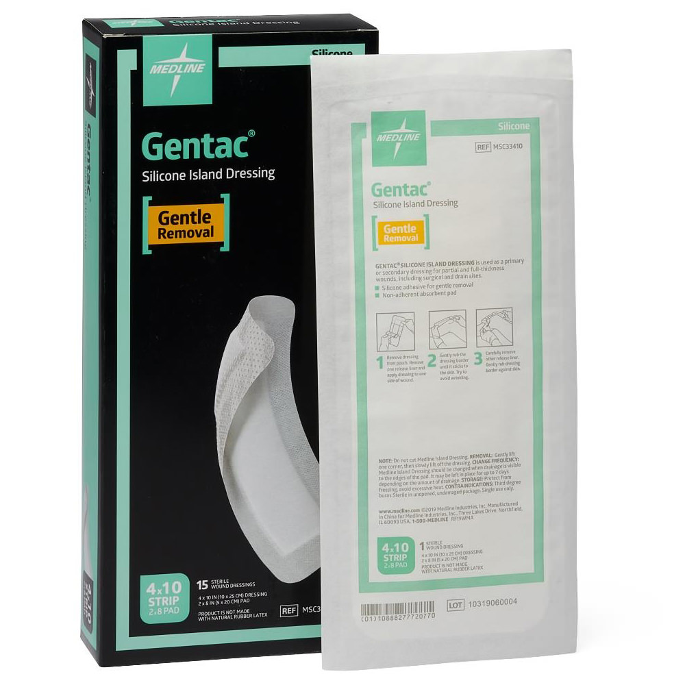 Gentac Silicone Adhesive Island Wound Dressing thumbnail 5