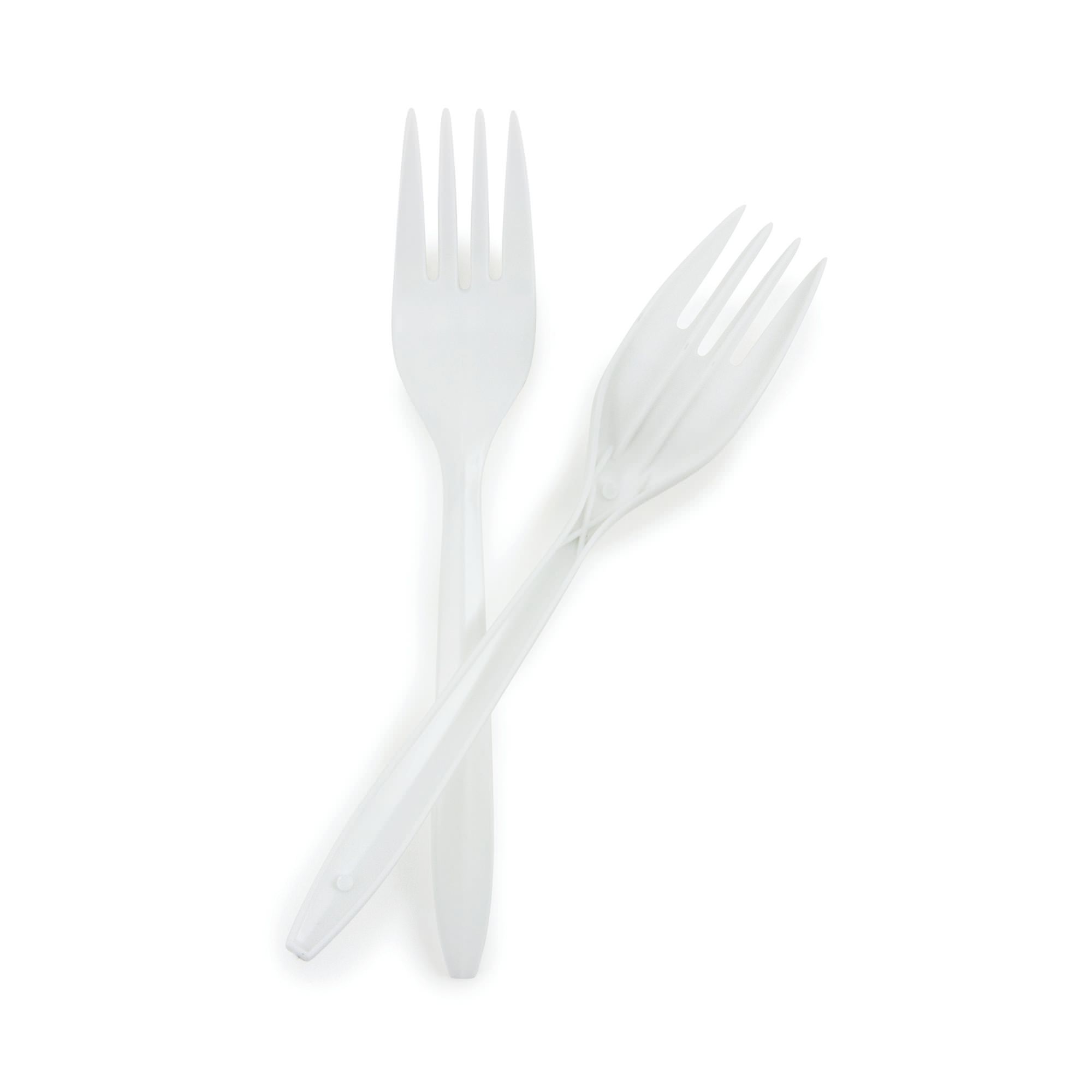 McKesson Fork White 5-3/4 Inch Length Disposable