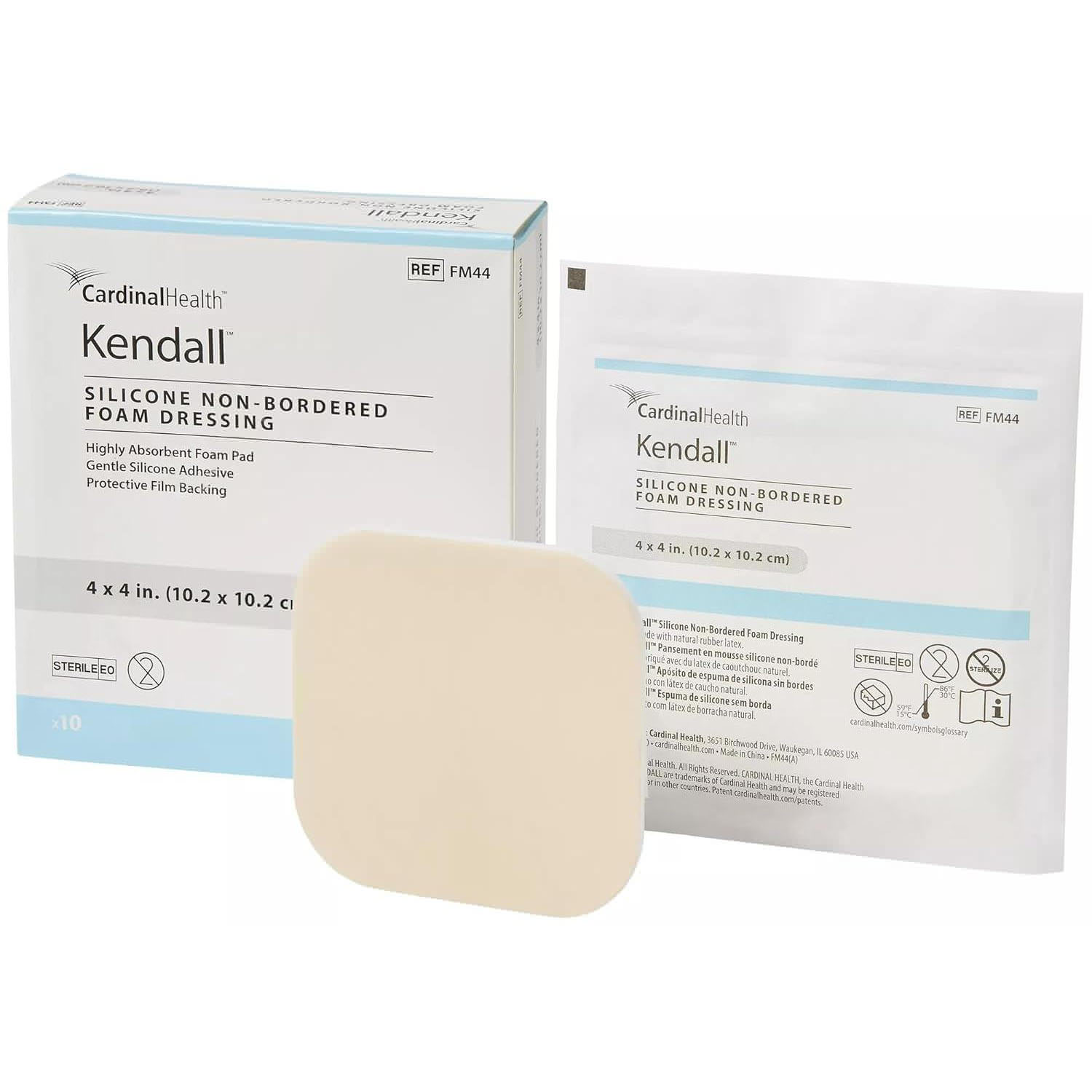 Cardinal Health Kendall Silicone Foam Dressing thumbnail 1