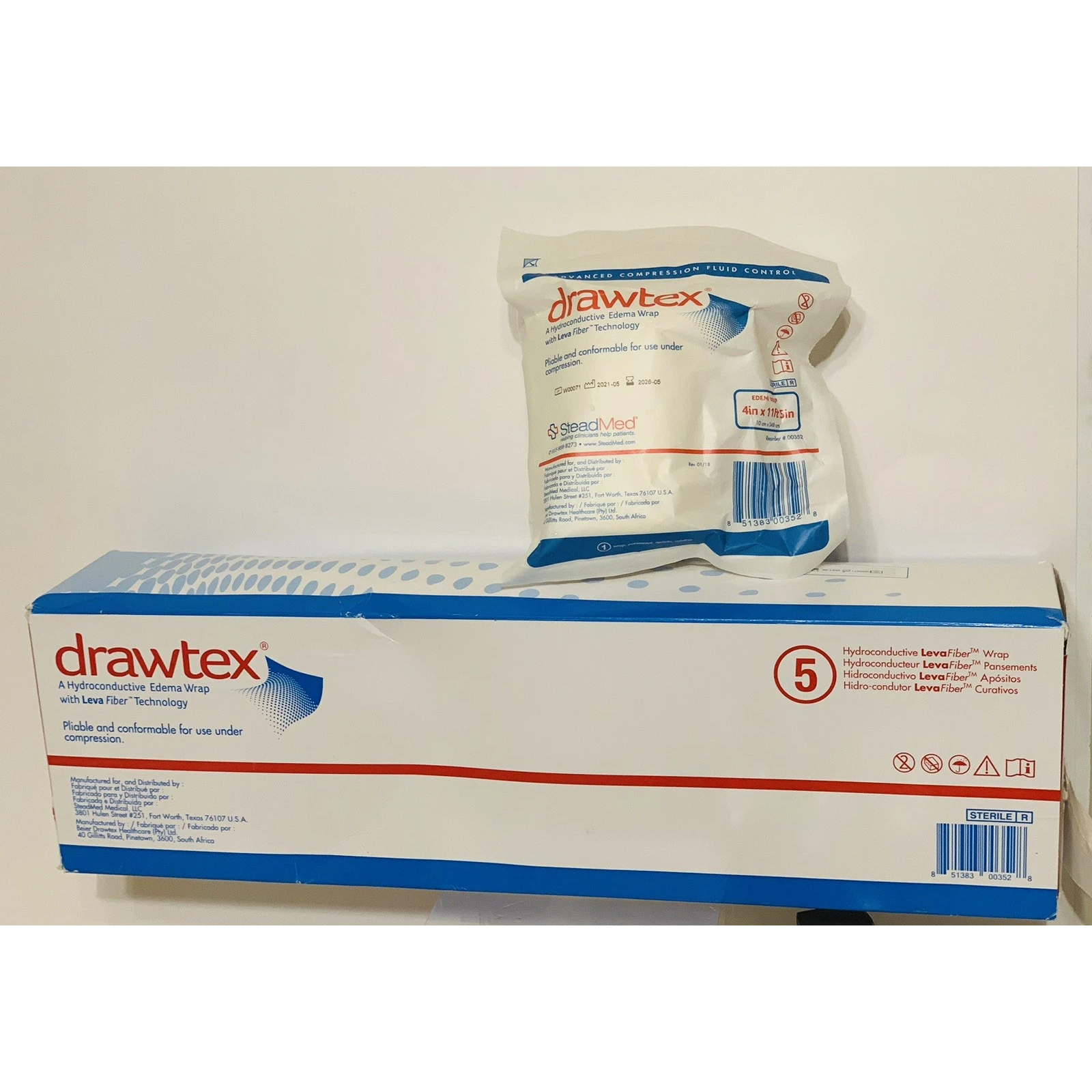 Urgo Medical Drawtex Edema Wrap - Box of 5