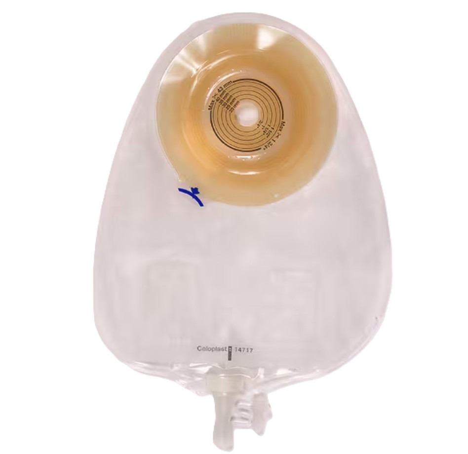 Assura Convex Light MAXI Urostomy Pouch, Cut-to-fit - Box of 10