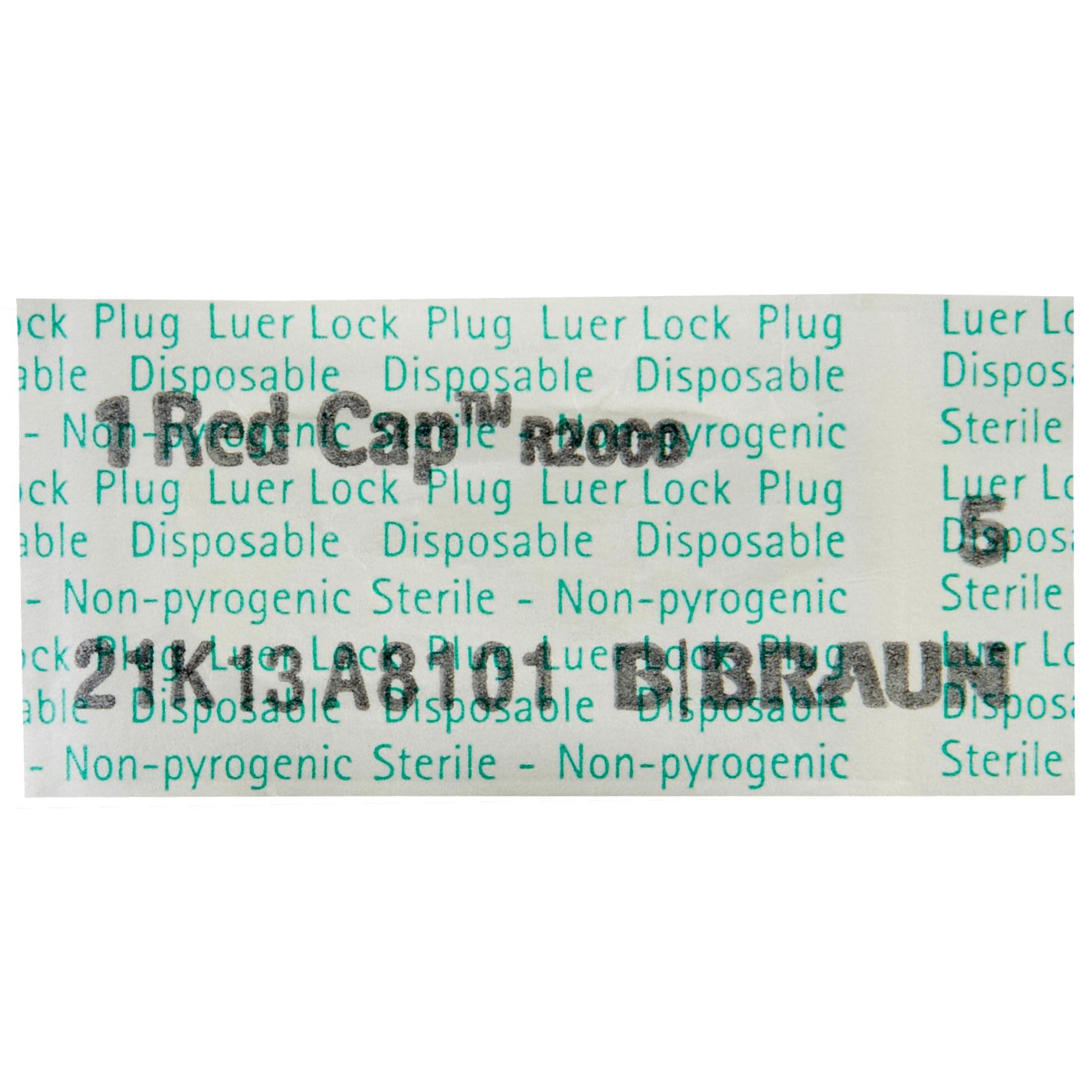 Red Cap Luer Replacement Cap thumbnail 3
