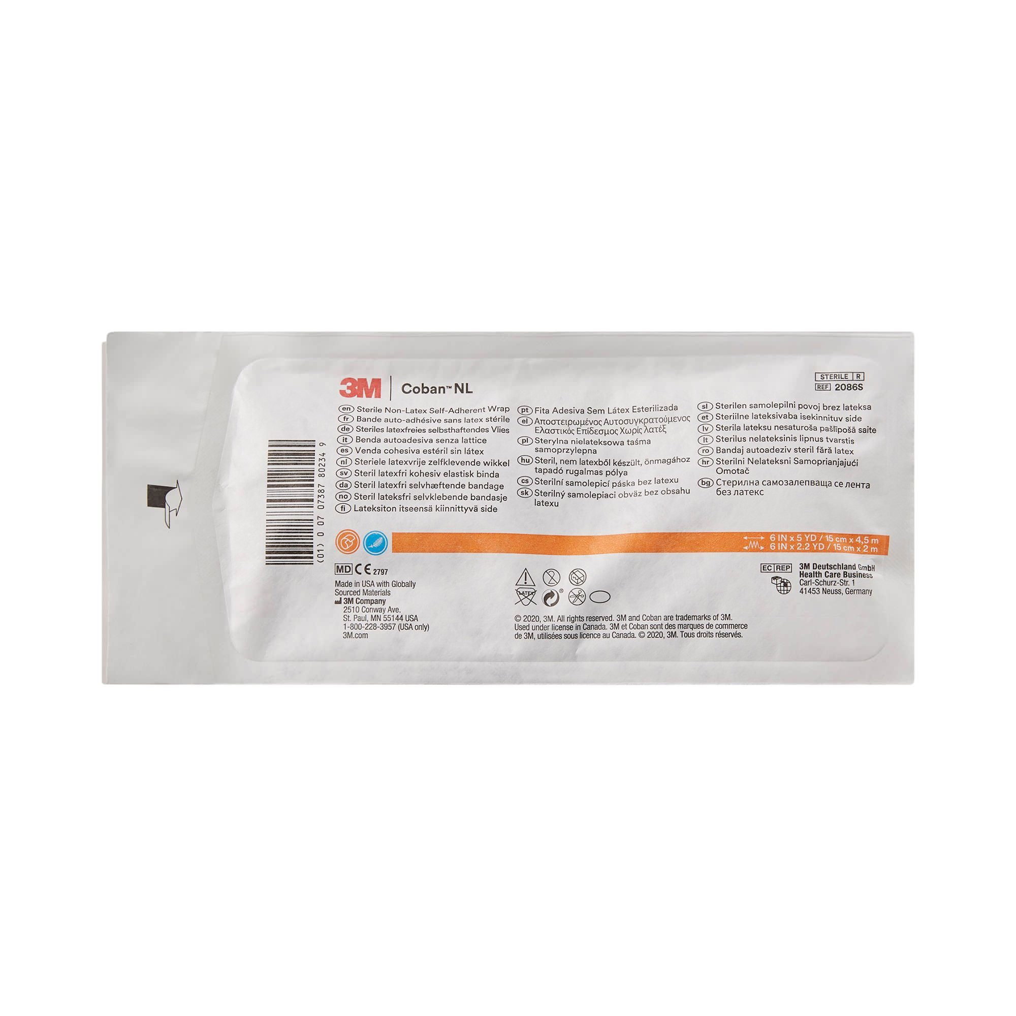 3M Coban LF Sterile Cohesive Bandage, Tan thumbnail 2