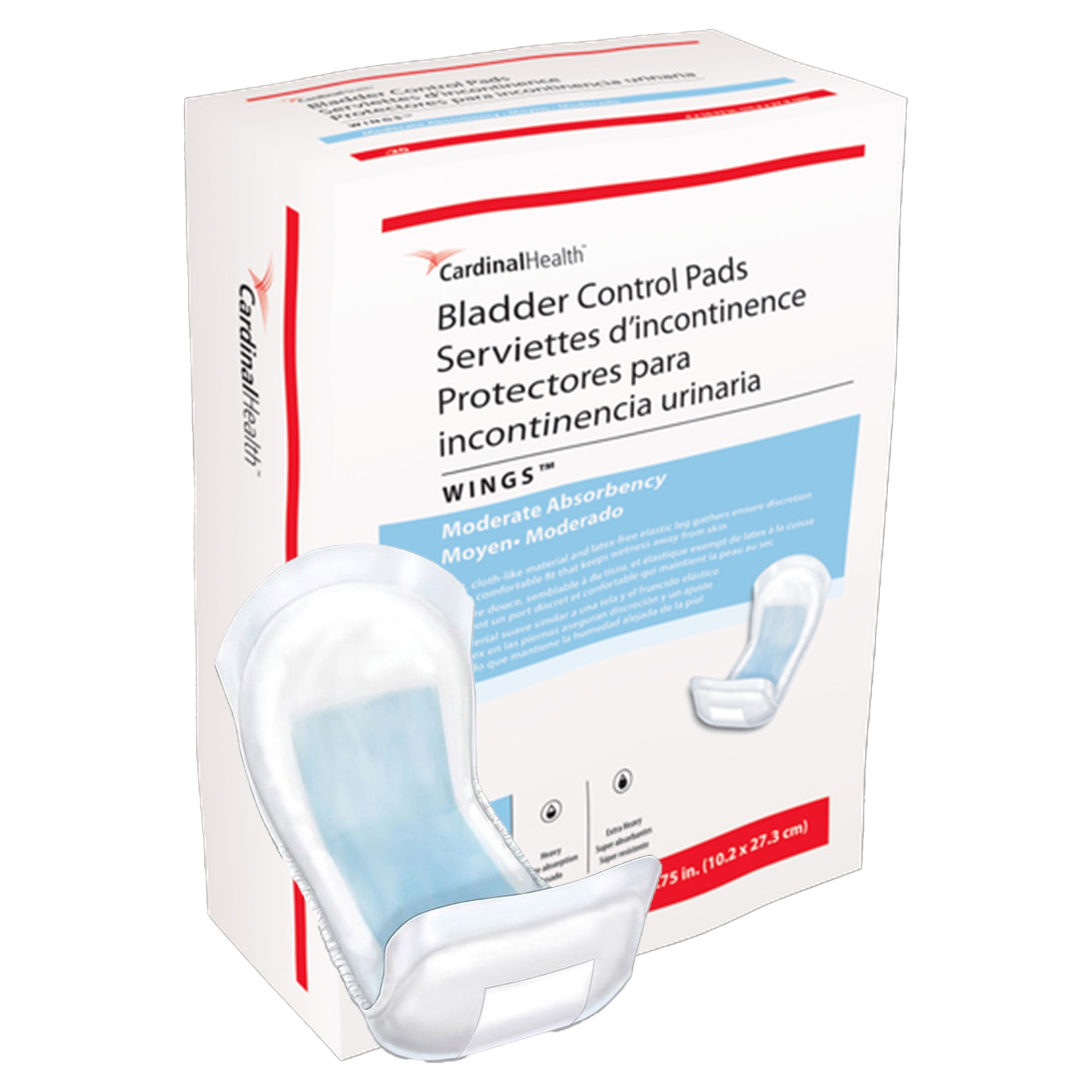 Cardinal Health Wings Bladder Control Pads