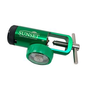 Sunset Pediatric Mini CGA 870 Oxygen Regulator, 0-4 LPM