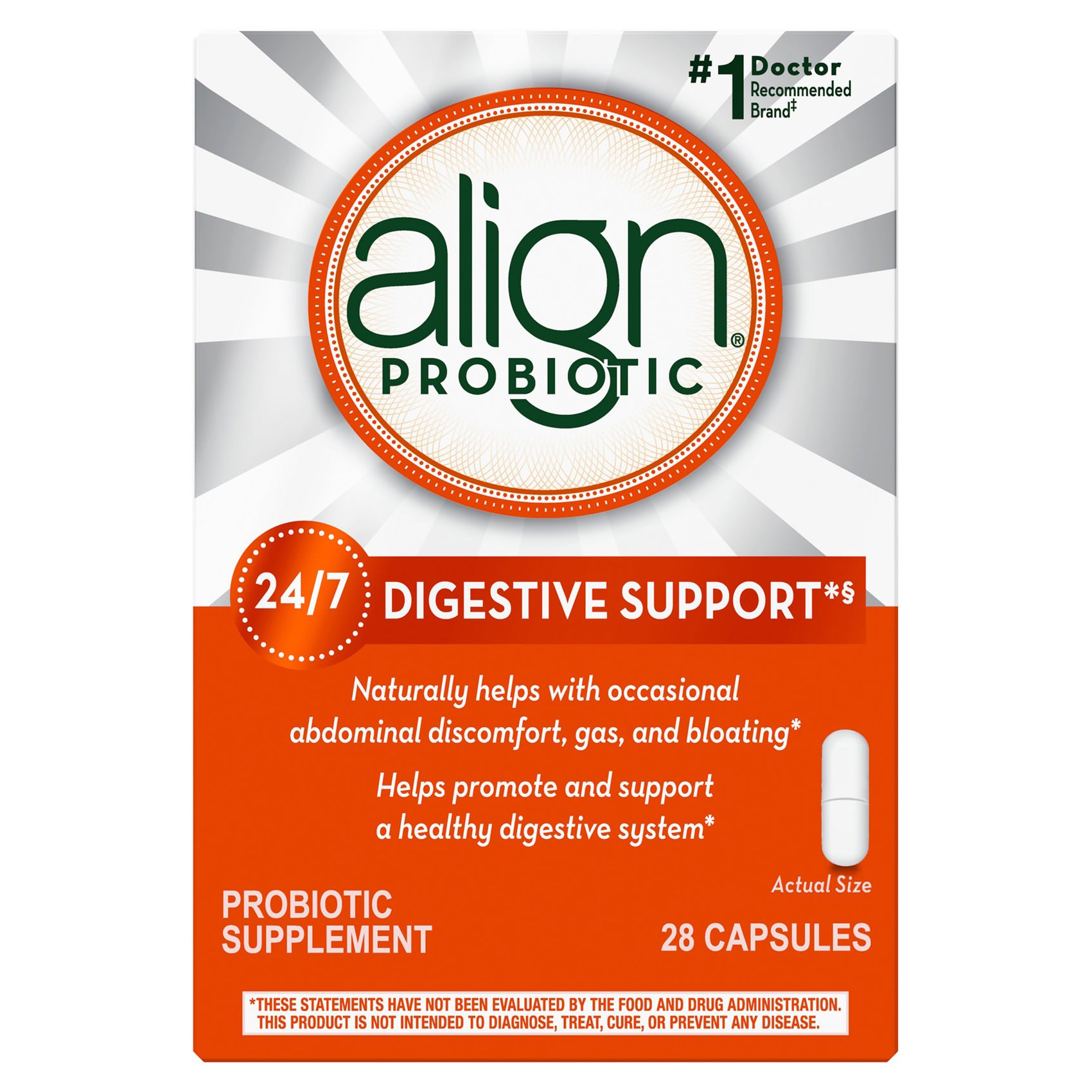 Align 24x7 Digestive Support Probiotic Supplement