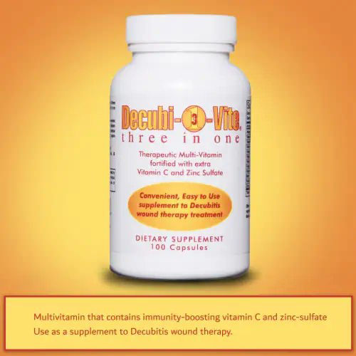 Decubivite Three In One Multivitamin Supplement Capsules, 500 mg thumbnail 4