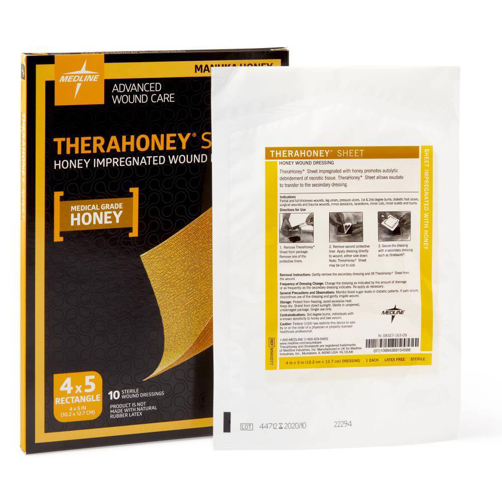 TheraHoney Manuka Honey Impregnated Wound Dressing Sheet