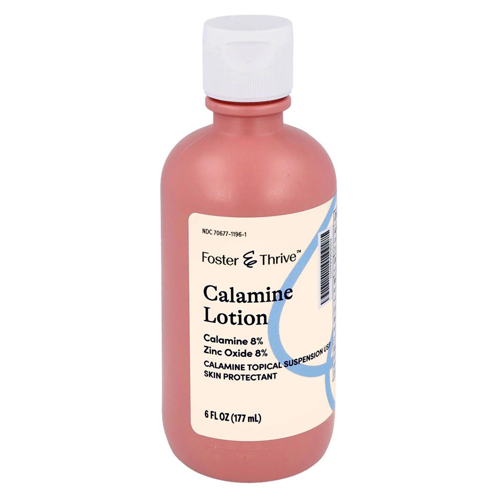 Foster and Thrive Calamine Lotion 8% Strength, 6 oz Bottle