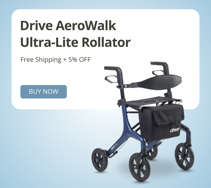 Drive AeroWalk Ultra-Lite Rollator