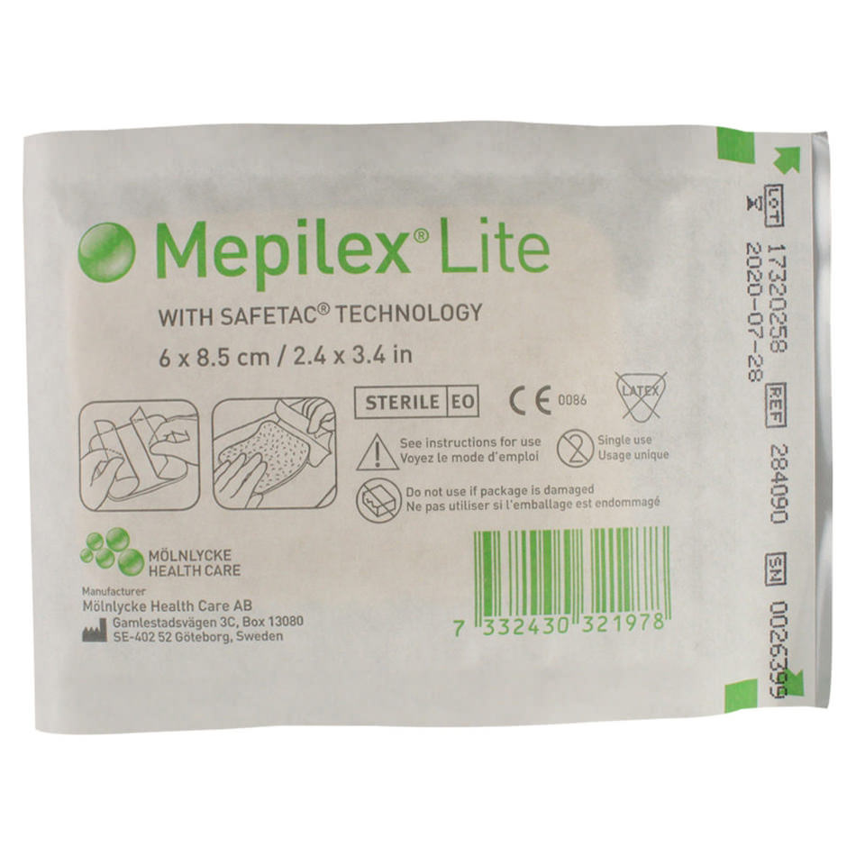 Mepilex Lite Thin Foam Dressing thumbnail 2