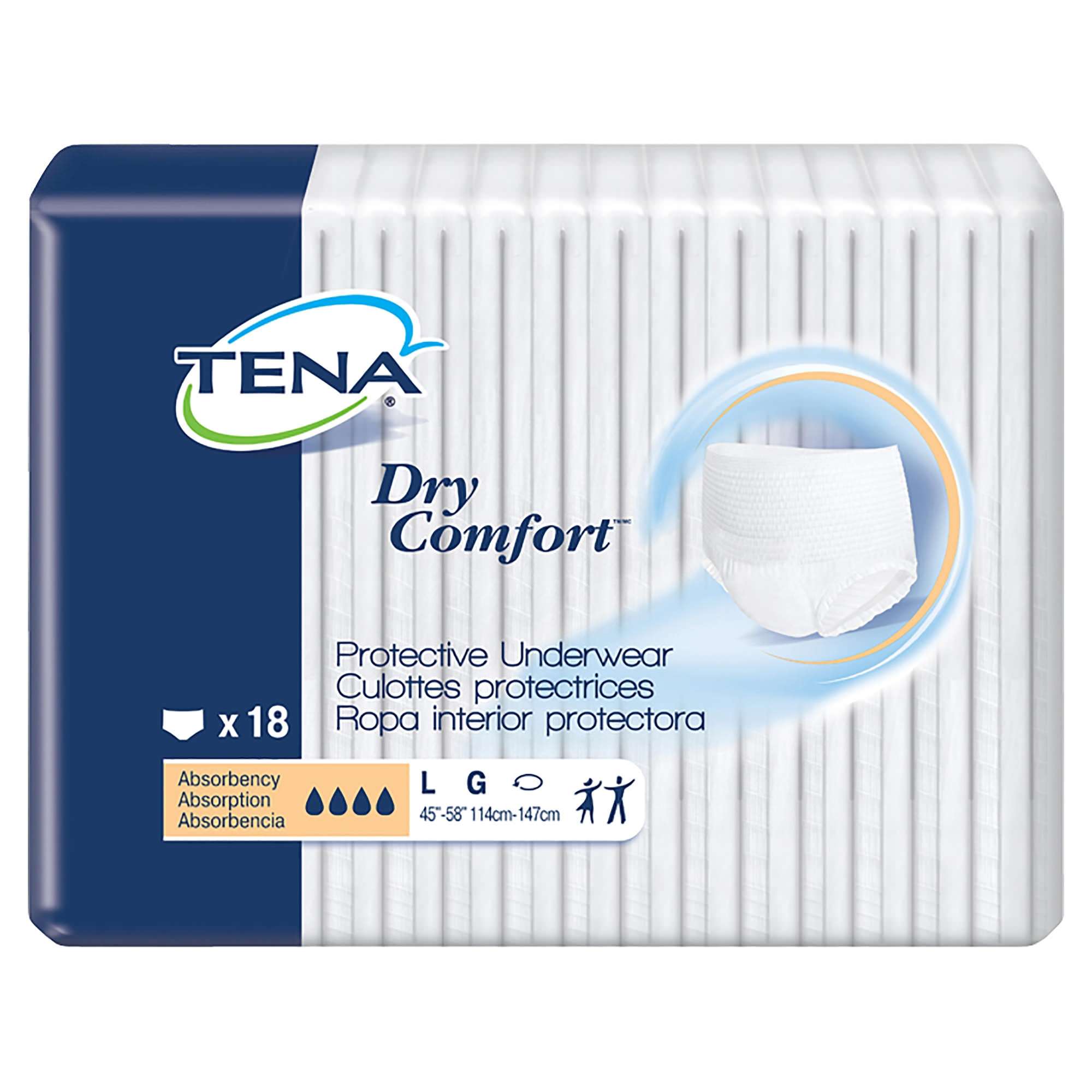 TENA Dry Comfort Protective Adult Underwear thumbnail 1