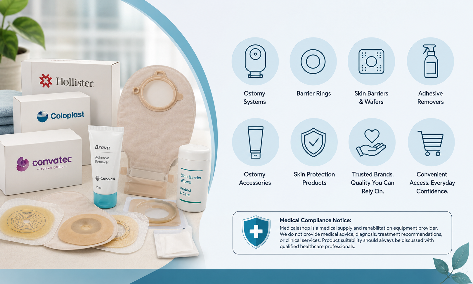 Ostomy Products Available at Medicaleshop