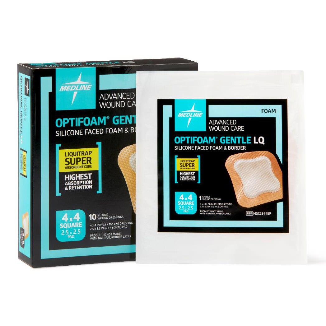 Optifoam Gentle LQ Silicone-faced Foam Dressings thumbnail 2