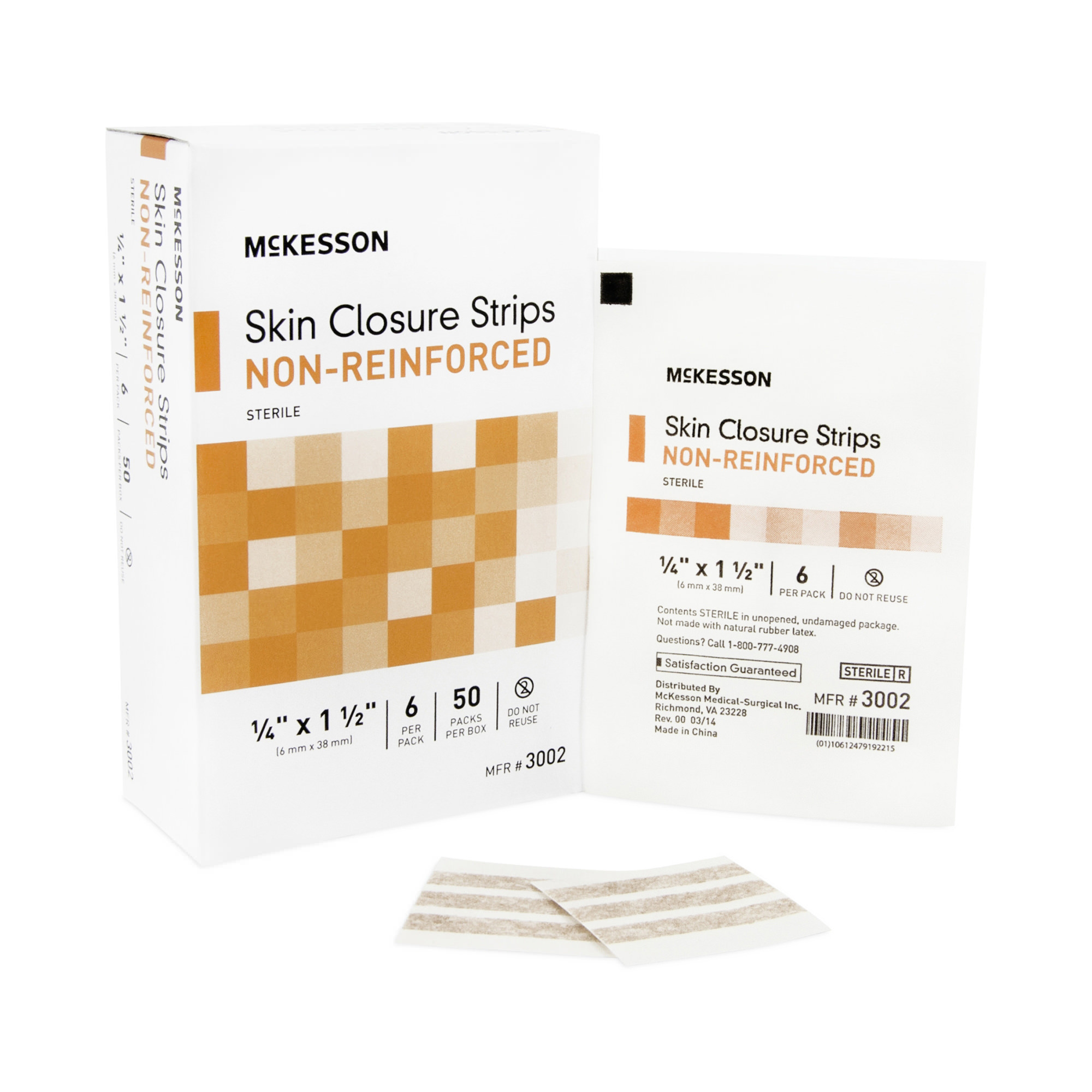 McKesson Skin Closure Strip Sterile - Main image