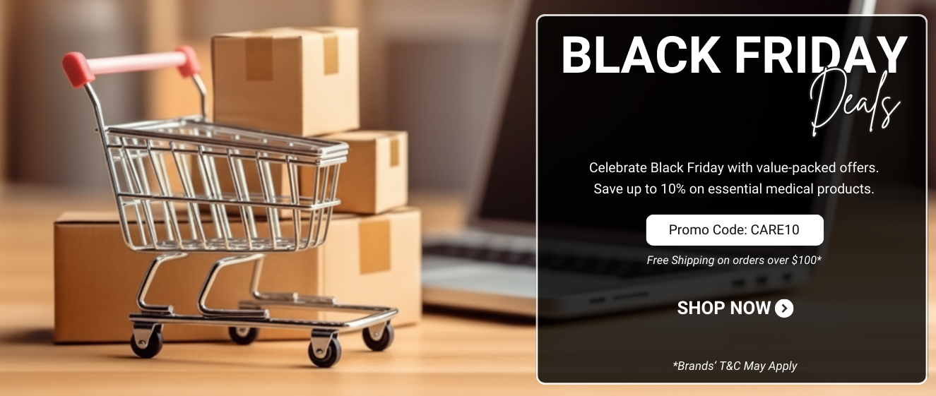 Black Friday Deals up to 10% OFF on medical supplies and equipment