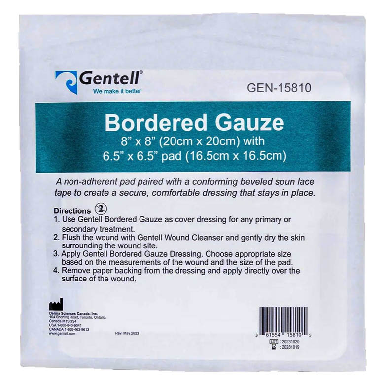 Gentell Bordered Gauze Dressing thumbnail 8