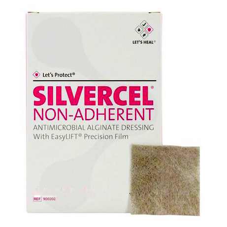 Silvercel Non Adherent Antimicrobial Alginate Dressing thumbnail 1