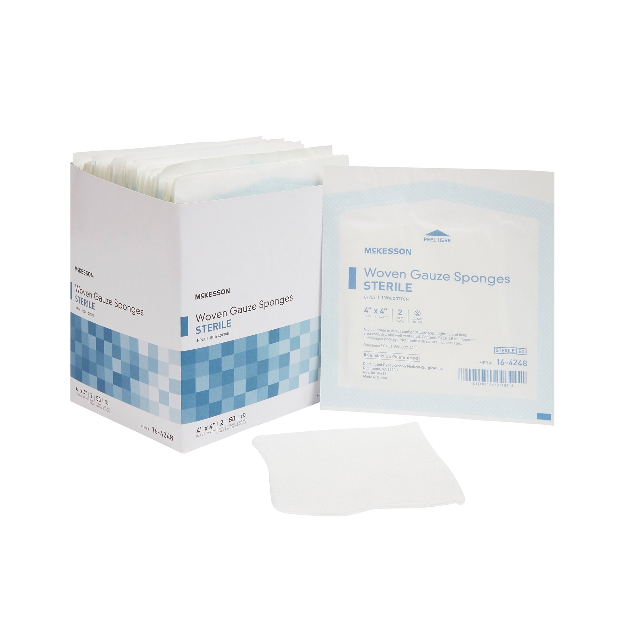 McKesson Sterile Gauze Sponges