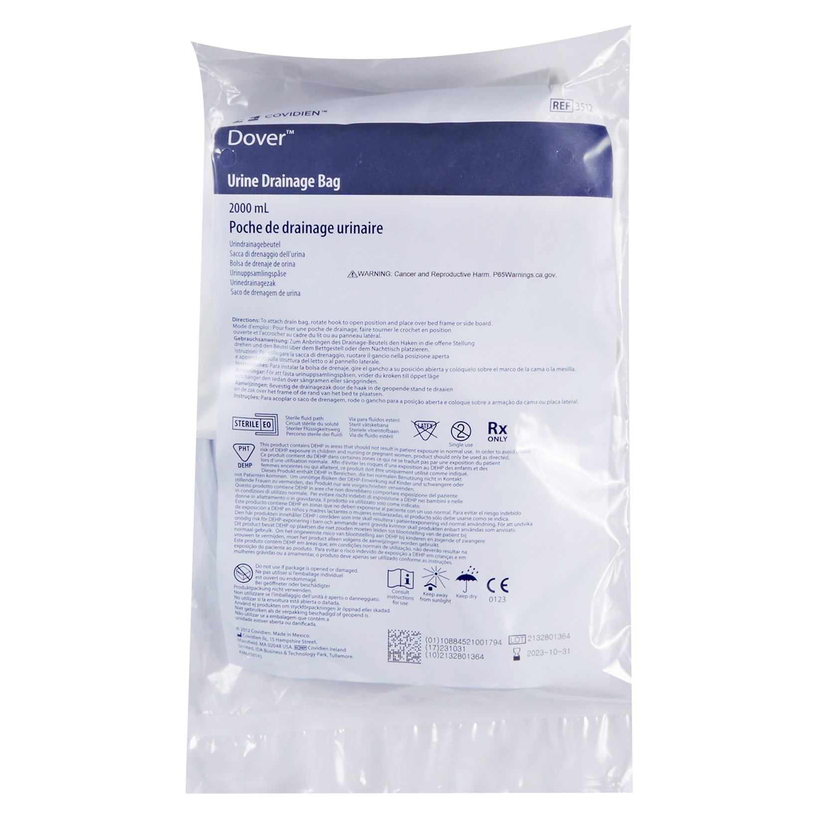 Kenguard Graduated Urinary Drain Bag thumbnail 2