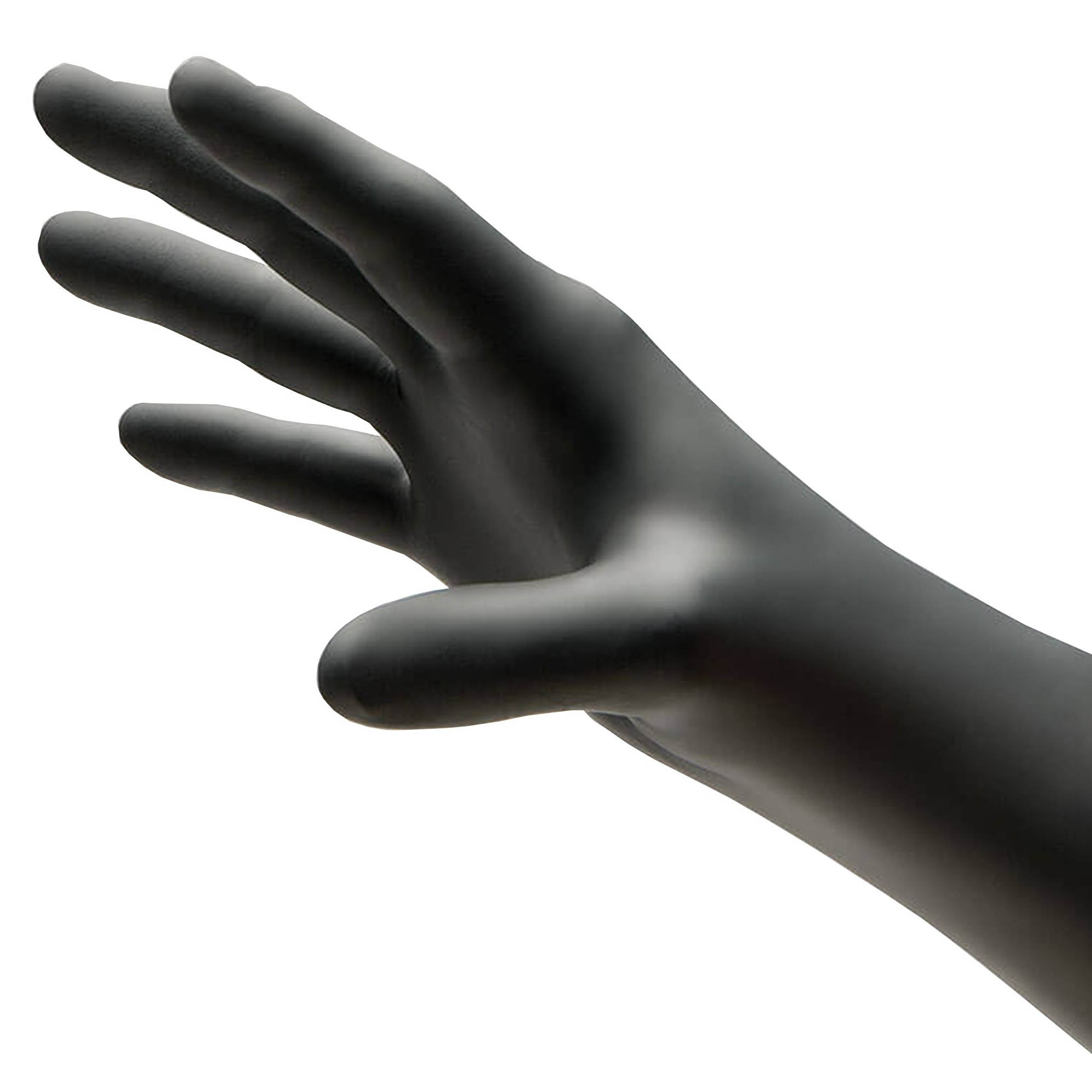 NitriDerm Ultra Black Nitrile Exam Gloves thumbnail 3