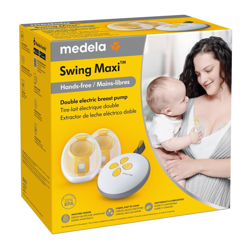 Medela Swing Maxi Hands-free Double Electric Breast Pump thumbnail 3