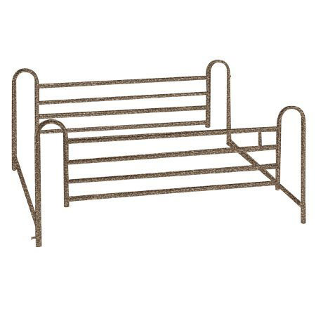 Drive Deluxe Full Length Hospital Bed Side Rails thumbnail 1