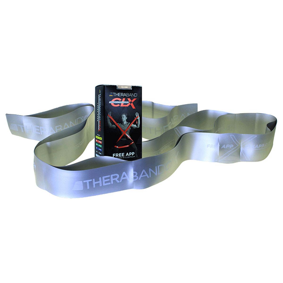 TheraBand CLX Resistance Band with Loops thumbnail 1
