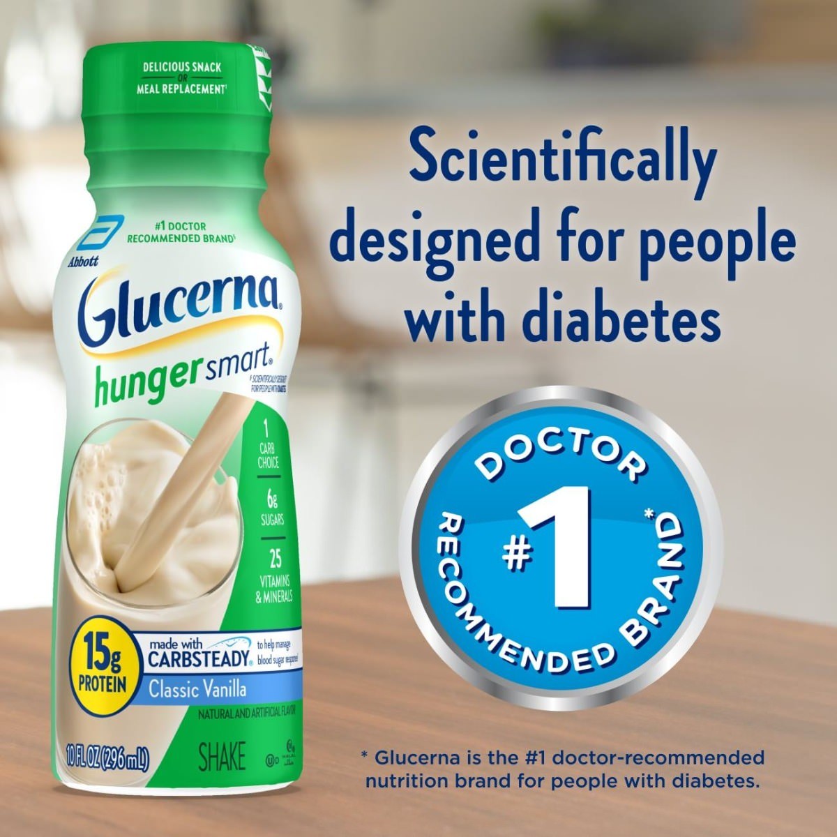 Glucerna Hunger Smart Shake with Carbsteady thumbnail 6