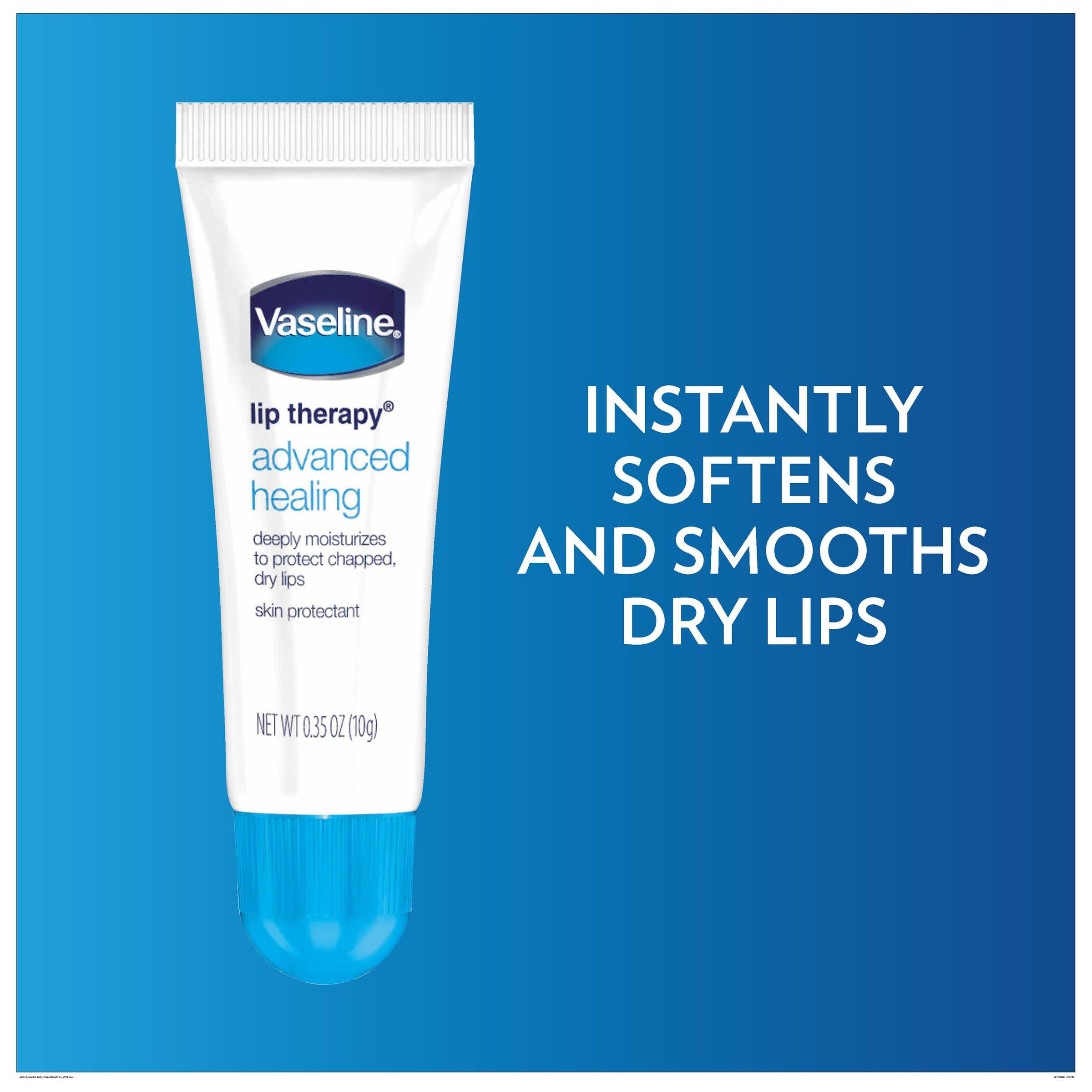 Vaseline Advanced Healing Lip Therapy Balm, 0.35 oz - Case of 12 thumbnail 4