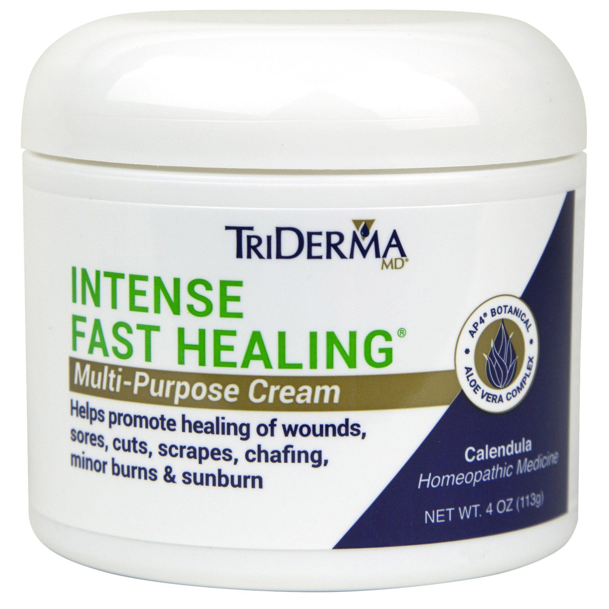 TriDerma Intense Fast Healing Cream, 4 oz - Case of 64 - Main image