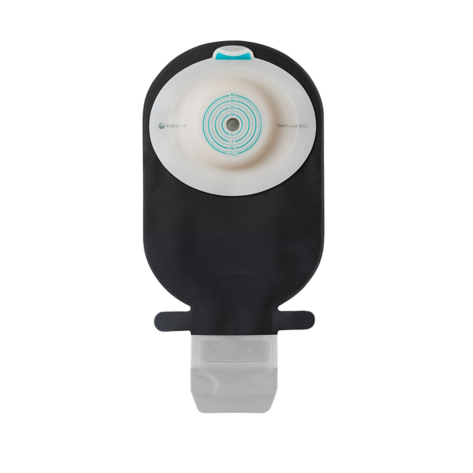 SenSura Mio Convex Soft 1-piece drainable pouch, 3/8 to 2 Inch