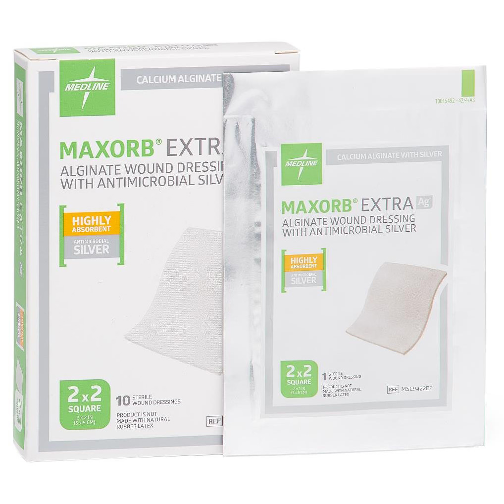 Maxorb Extra Ag+ CMC/Alginate Wound Dressing - Main image