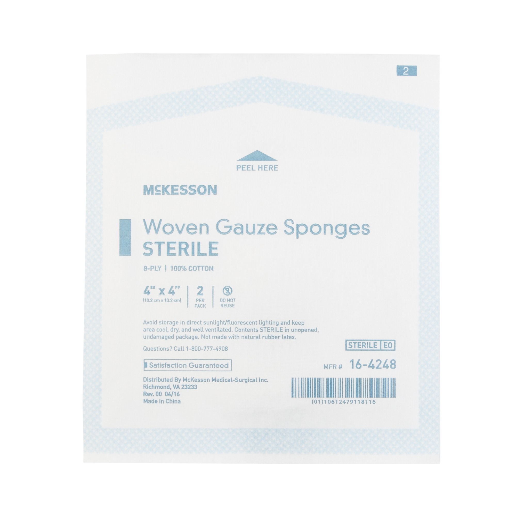 McKesson Sterile Gauze Sponges thumbnail 4