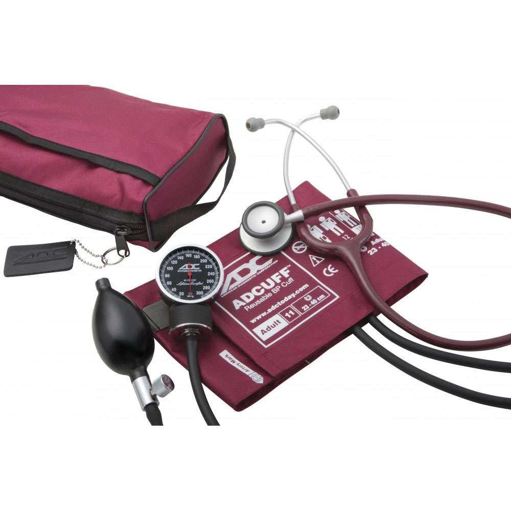 ADC Pro's Combo V Pocket Aneroid and Scope Kit, Adult Only thumbnail 1