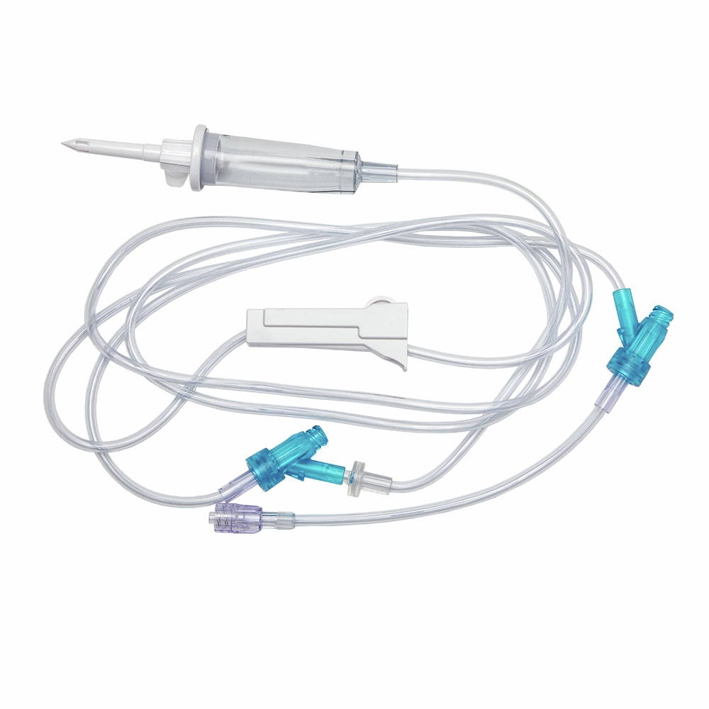 B. Braun Primary Gravity IV Set with 2 SafeDAY Injection Sites - Main image