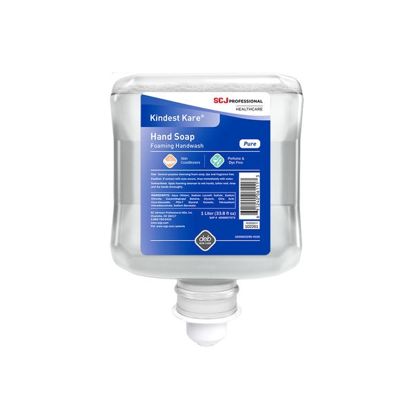 Kindest Kare PURE Soap, Clear, 1,000 mL - Main image