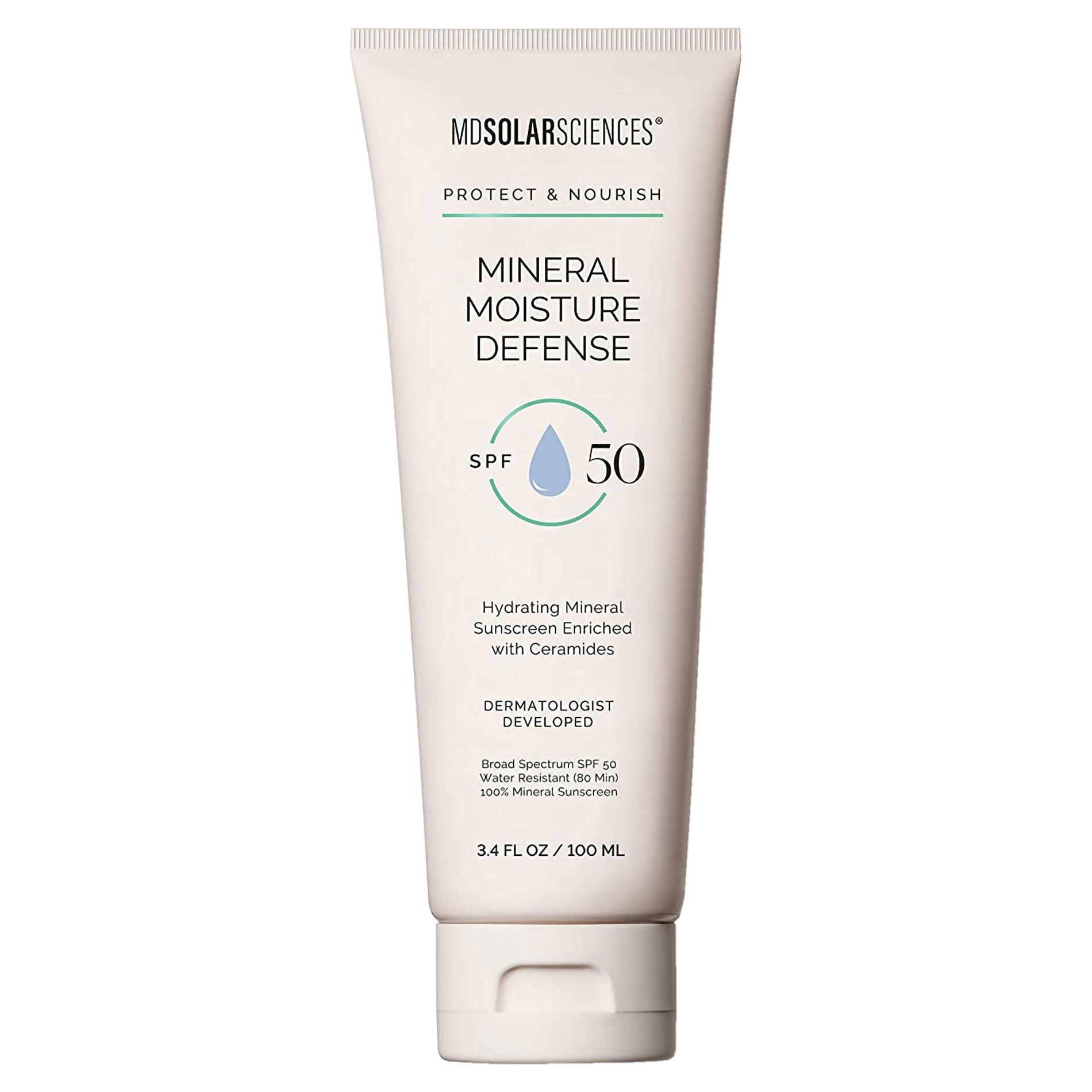 MDSolarSciences Mineral Moisture Defense Sunscreen SPF 50, 3.4 oz thumbnail 1