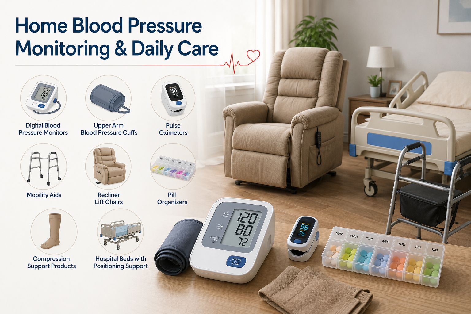 Blood Pressure Monitoring at Home