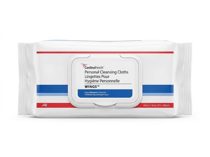 Cardinal Health Wings Personal Cleansing Cloths