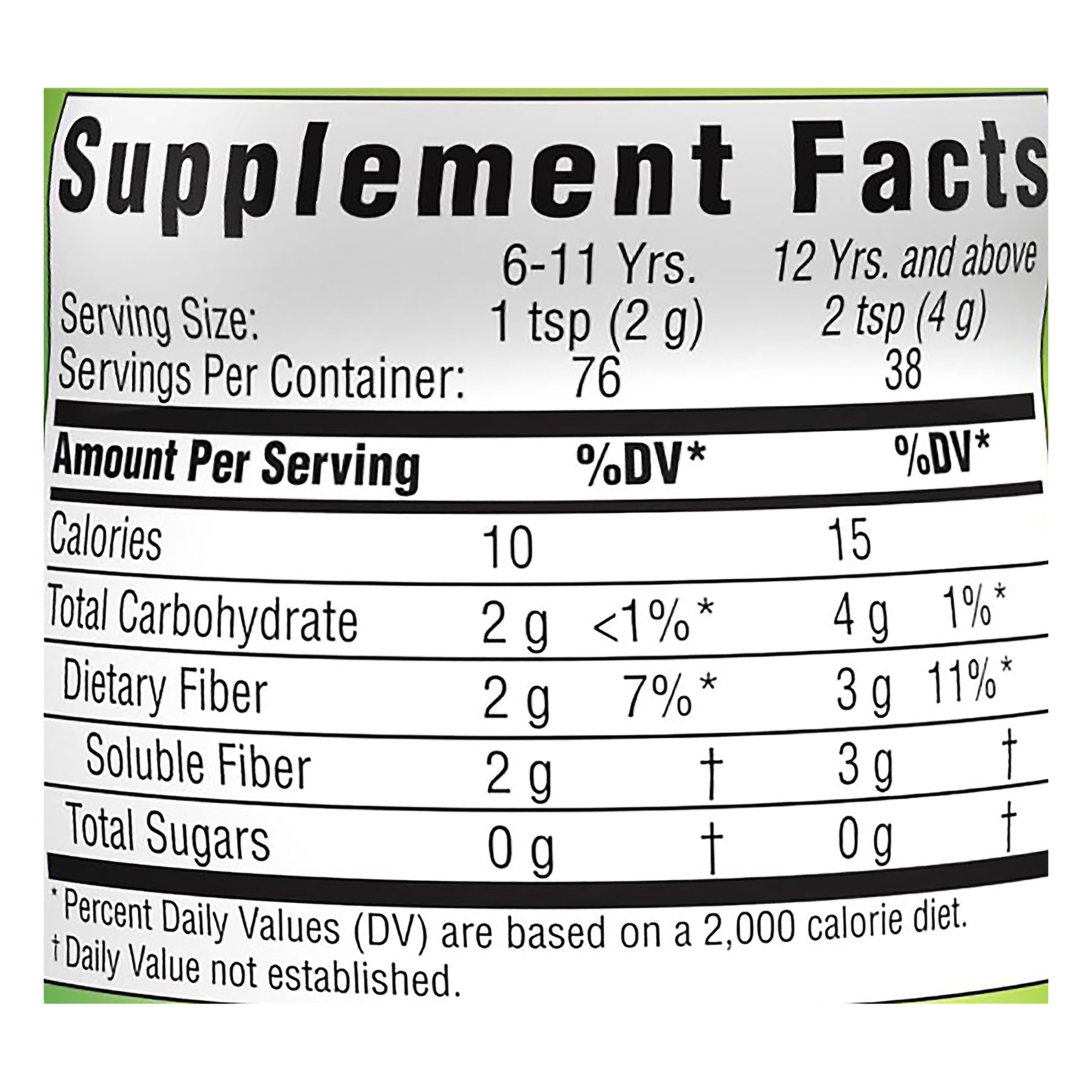Benefiber Prebiotic Fiber Supplement thumbnail 3