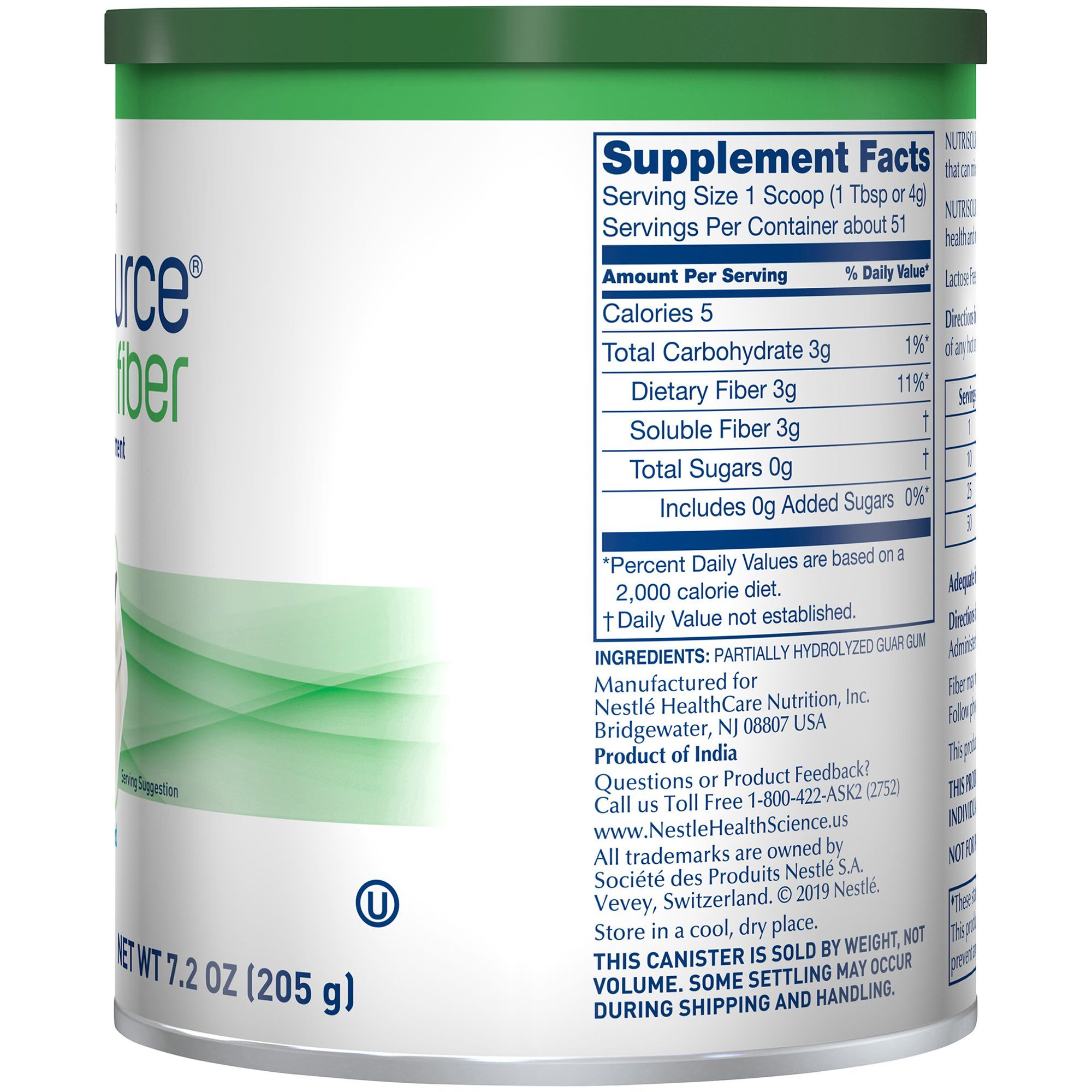 Nutrisource Fiber Supplement, Powder thumbnail 3